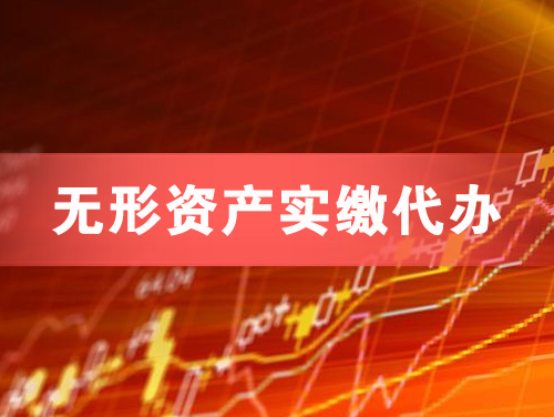 文昌无形资产实缴资本代办